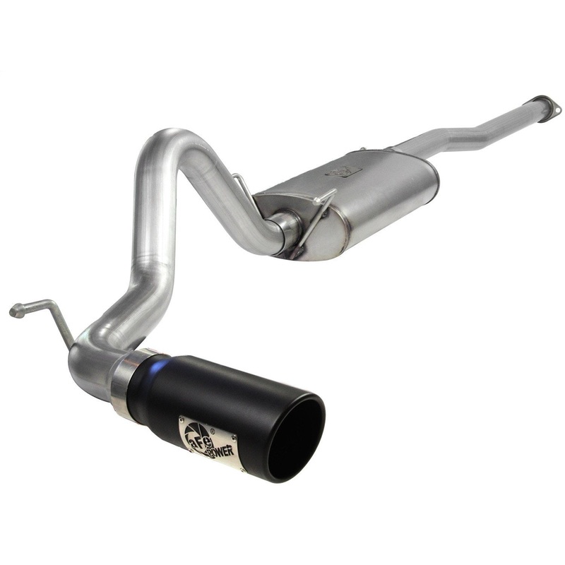 2013-2014 Toyota Tacoma V6-4.0L MACH Force-Xp 2-1/2″ Cat-Back Stainless Steel Exhaust System w/Black Tip by aFe Power (49-46021-B)