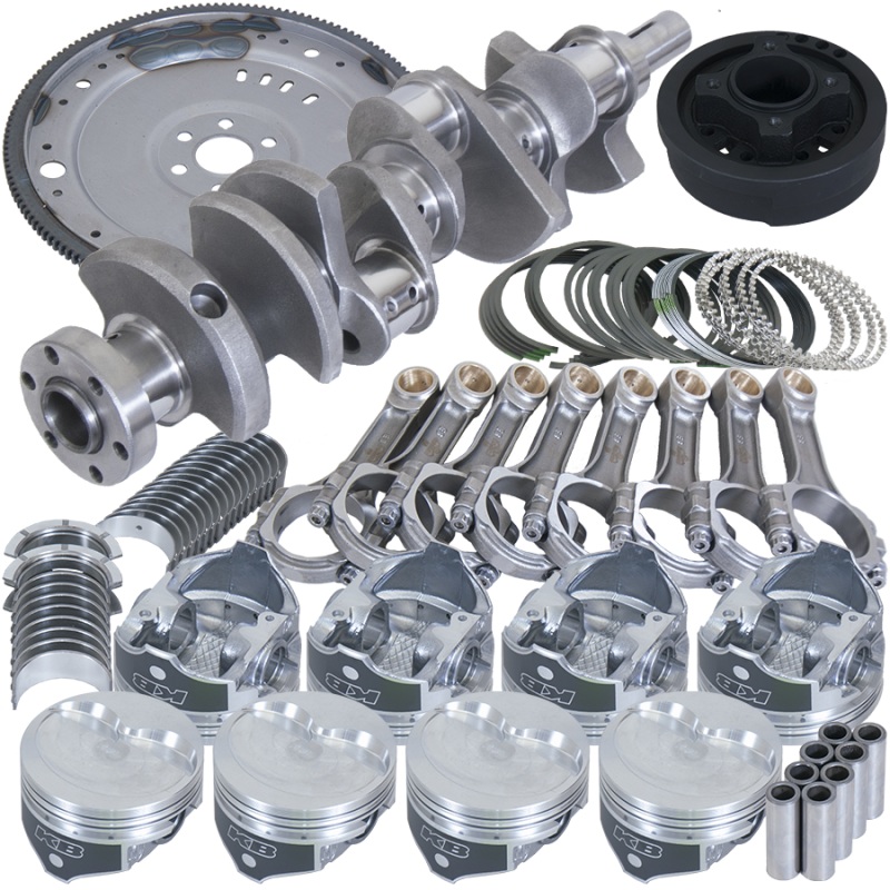 Eagle Ford 302 3.400in Crank 5.400in I-Beam Rod -16cc 4.060in Pistons 157 Tooth FW Balanced Assembly