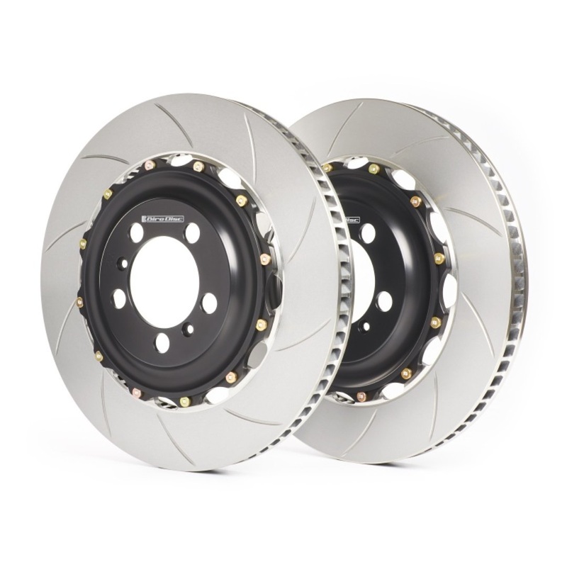 Girodisc 2-piece Slotted Front Rotors | 17-23+ Type R FK8 & FL5, 23+ Integra Type S DE5