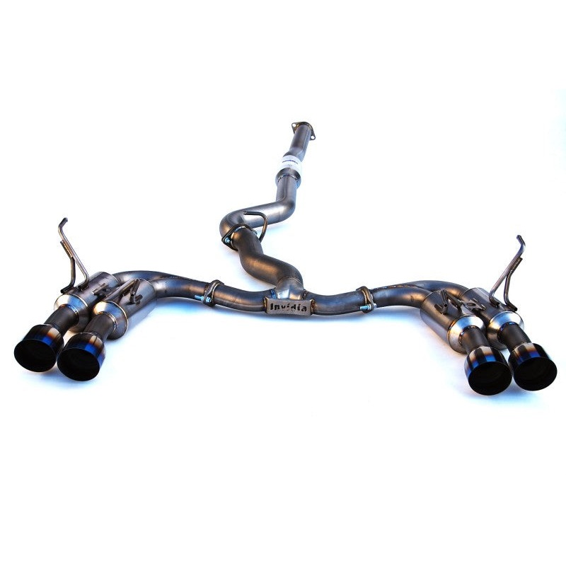Invidia 2015+ WRX/STi Gemini 80mm Full Titanium Quad 101mm Tip Cat-Back Exhaust