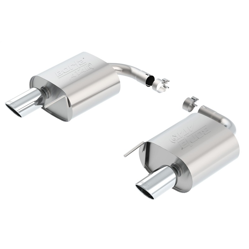 Borla Axle-Back Exhaust System – ATAK | Multiple Fitments (11939)