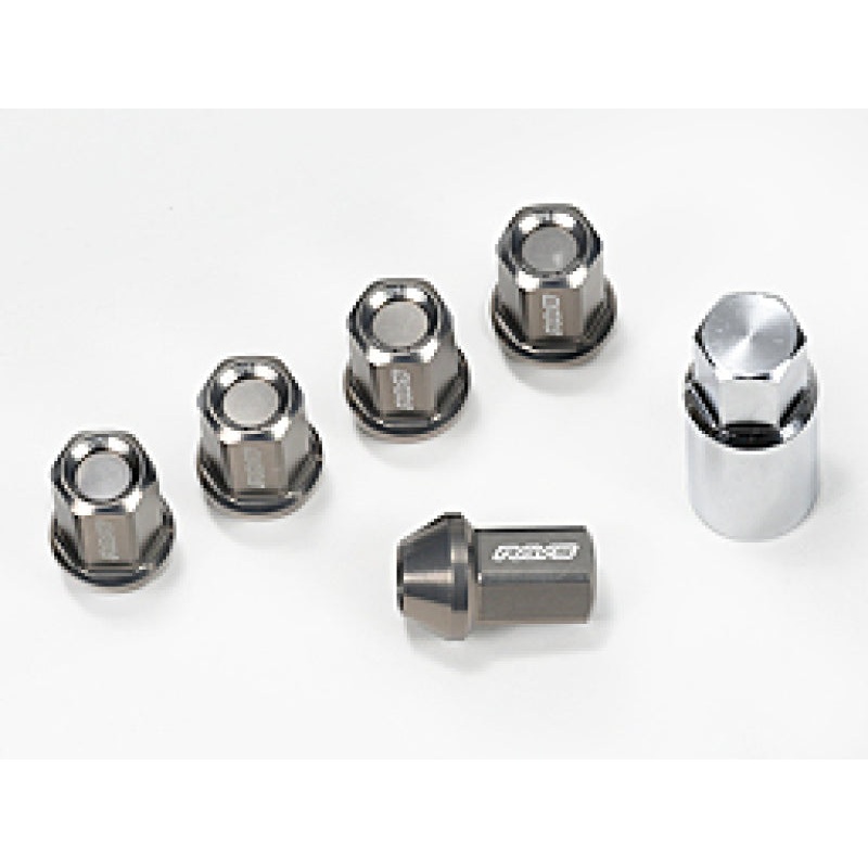 Rays Dura-Nut L37 Straight Type 6H 12×1.50 Lug Nut Set 20 Lug 4 Lock Set – Black