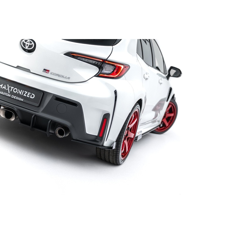 Maxton Design Street Pro Rear Side Splitters + Flaps Toyota GR Corolla Mk12