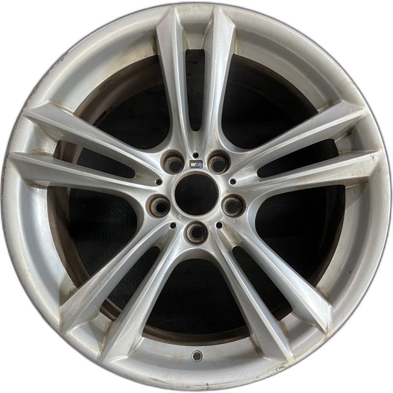 20″ BMW 535i GT 10-17 20×8.5 alloy frt 10 spoke 5 double spoke peaked spoke edge Original OEM Wheel Rim