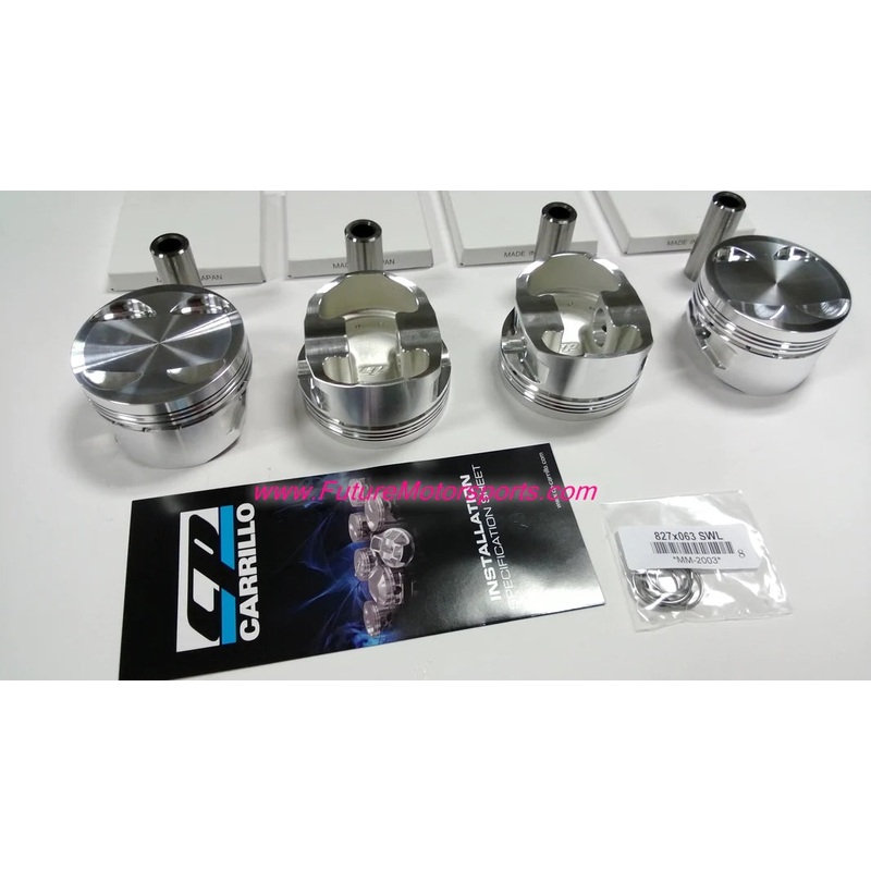 CP Carrillo Pistons Honda Acura/Honda K20A/A2/A3 89mm 10:1 or K24 w/K20A/A2/A3 11.3:1