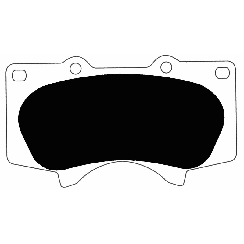 Porterfield Brake Pads for 2017 LEXUS GS 460