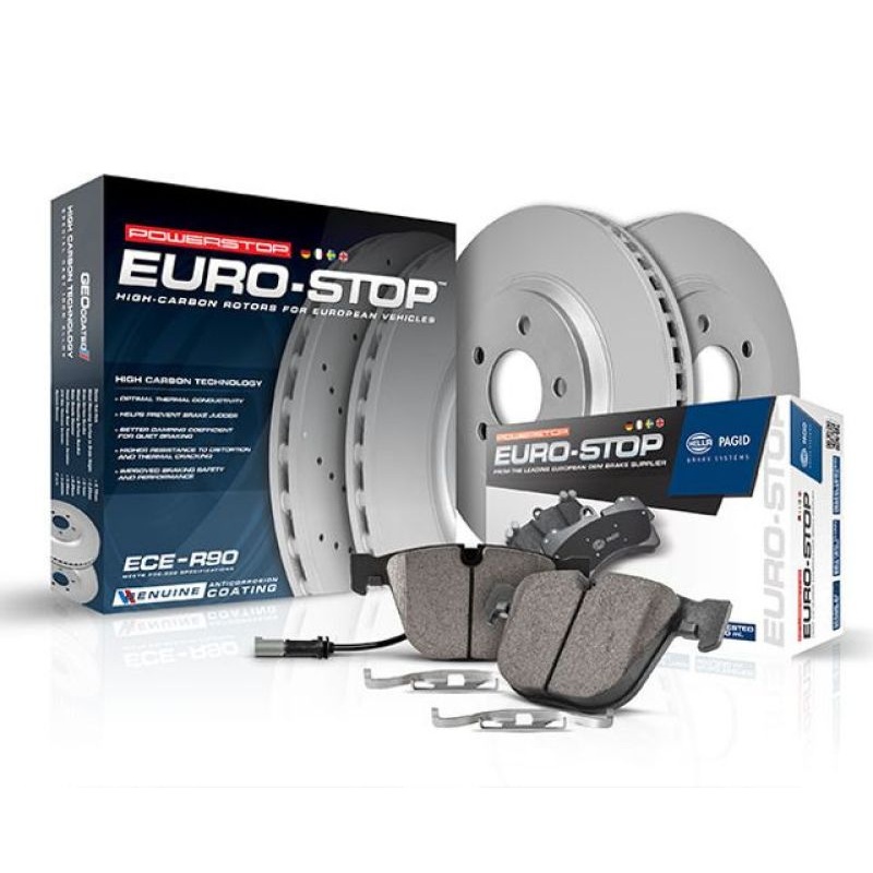 PowerStop Power Stop 08-10 BMW X6 Front Euro-Stop Brake Kit