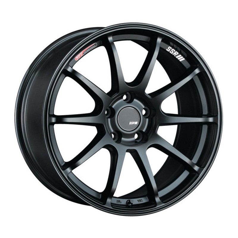 SSR GTV02 18×9 5×114.3 +45 Flat Black Wheel – Universal