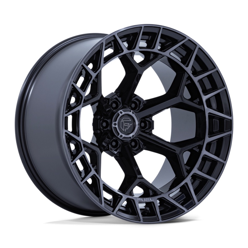 Fuel Wheels FC873 Charger 17″ 6×135 Gloss Black Brushed Face Dark Tint