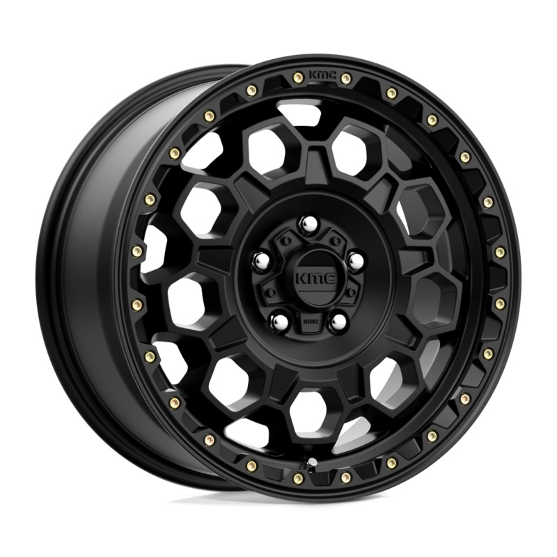 KMC Wheels KM545 Trek 17″ 5×114.3 Satin Black