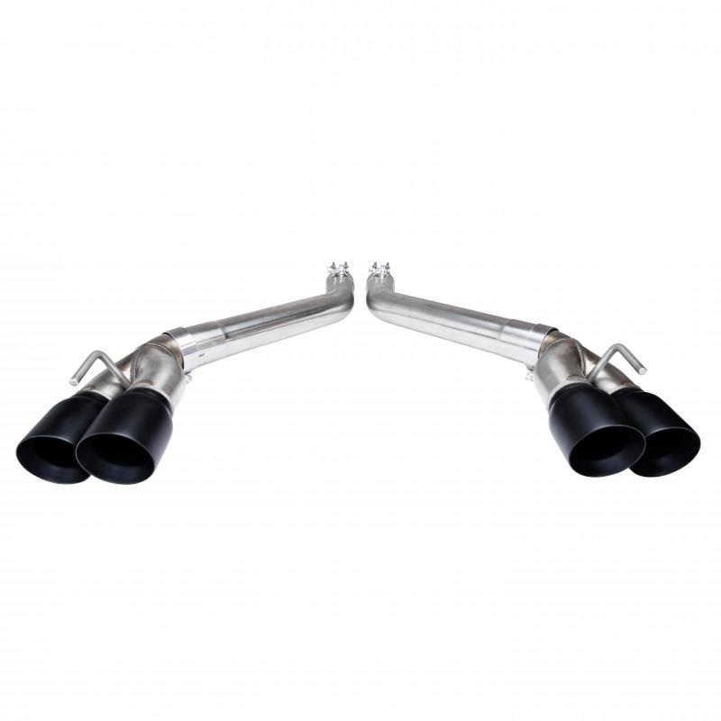Kooks 16-24 Chevrolet Camaro LT1/4 6.2L 3″ Axle Back Muffler Delete Exhaust System w/ Black Quad Tips