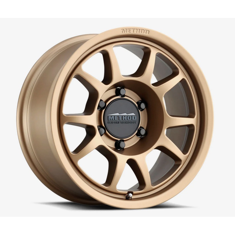 Method MR702 17×7.5 +50mm Offset 6×130 84.1mm CB Method Bronze Wheel