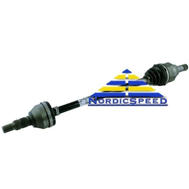 XWD Rear Drive Shaft LH Driver Side ELSD OEM SAAB