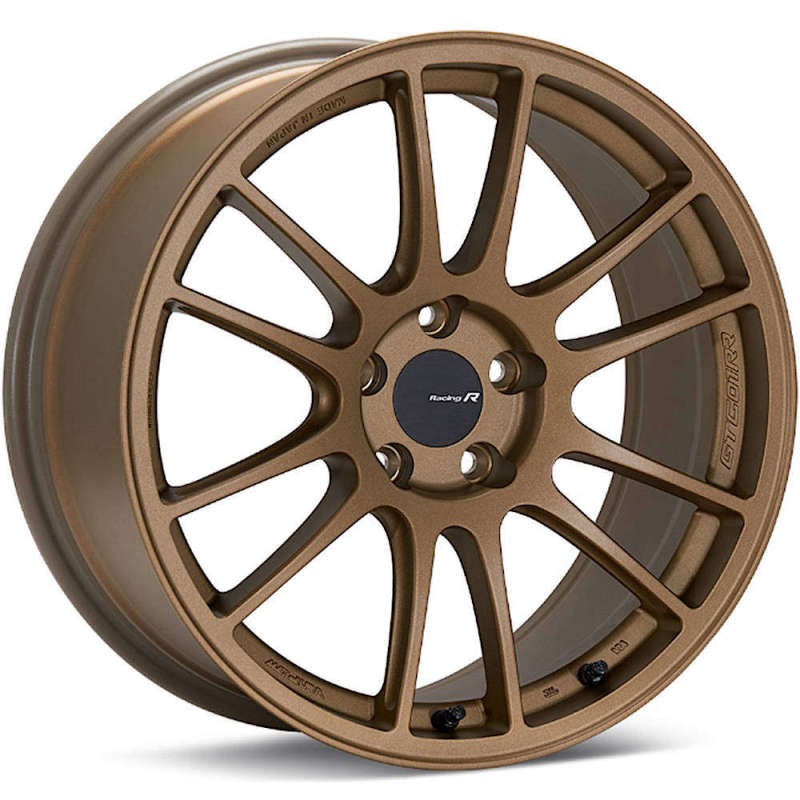 Enkei GTC01RR 18×9.5 5×114.3 22mm Offset Titanium Gold Wheel *Special Order*