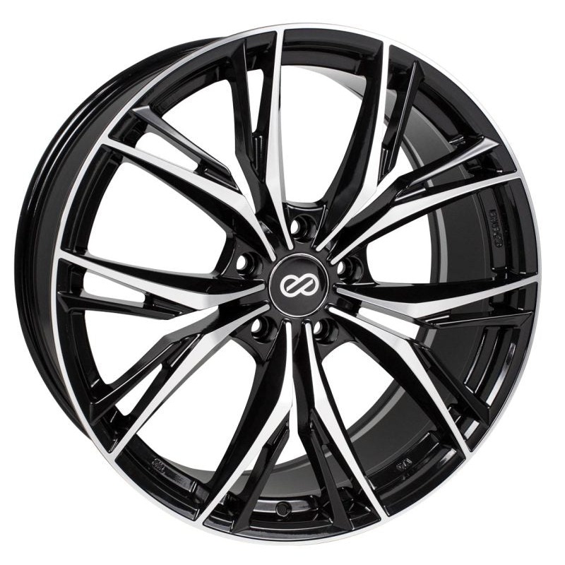 Enkei ONX 20×8.5 5×120 40mm Offset 72.6mm Bore Black Machined Wheel