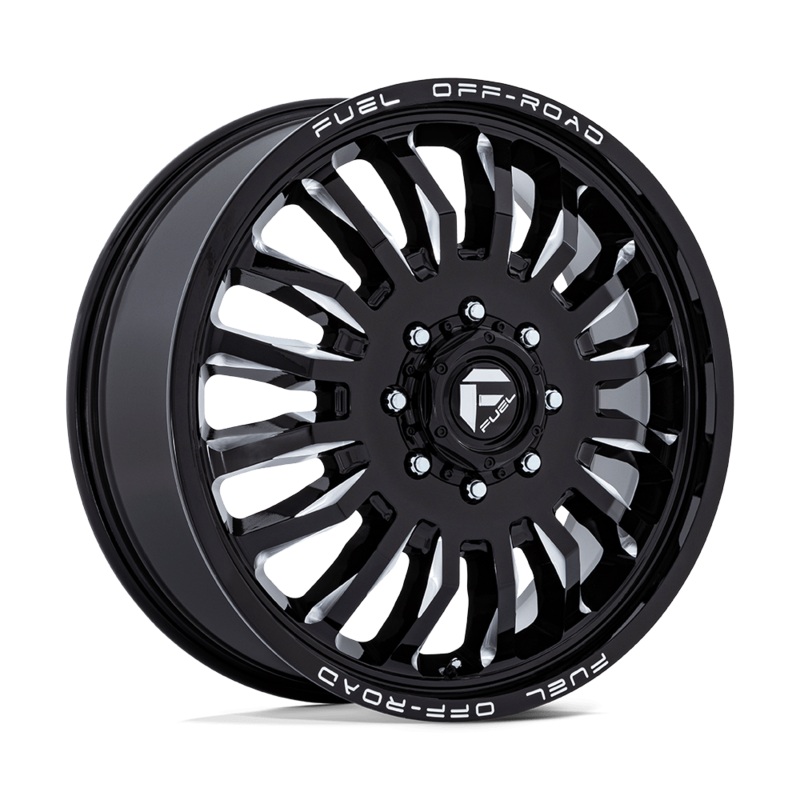 Fuel Wheels D868 ARC Dually 20″ 8×170 Gloss Black Milled
