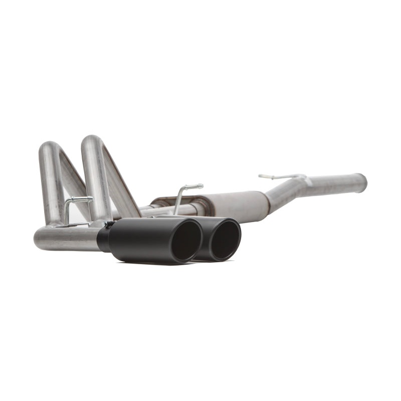 Gibson 11-16 Ford F-250 Super Duty Lariat 6.2L 2.5in Cat-Back Dual Sport Exhaust – Black Elite