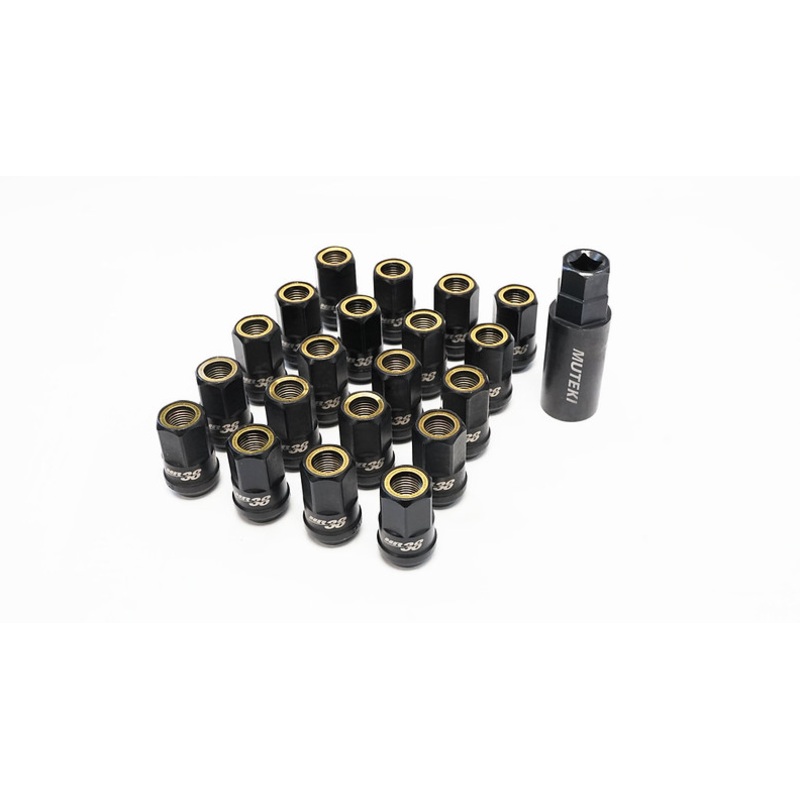 Muteki HR38 Open End Lug Nuts M12x1.50