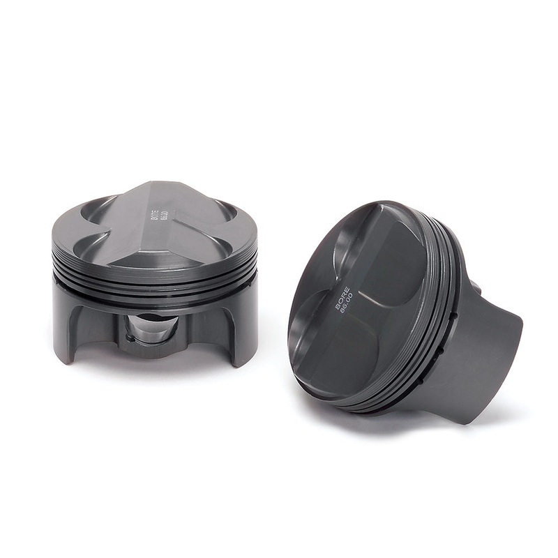 Supertech Flat Top Piston – Set of 4 | 1999-2000 Honda Civic Si & 1997-2001 Acura Integra GSR/Type R (P4-H81-N2R-H13)