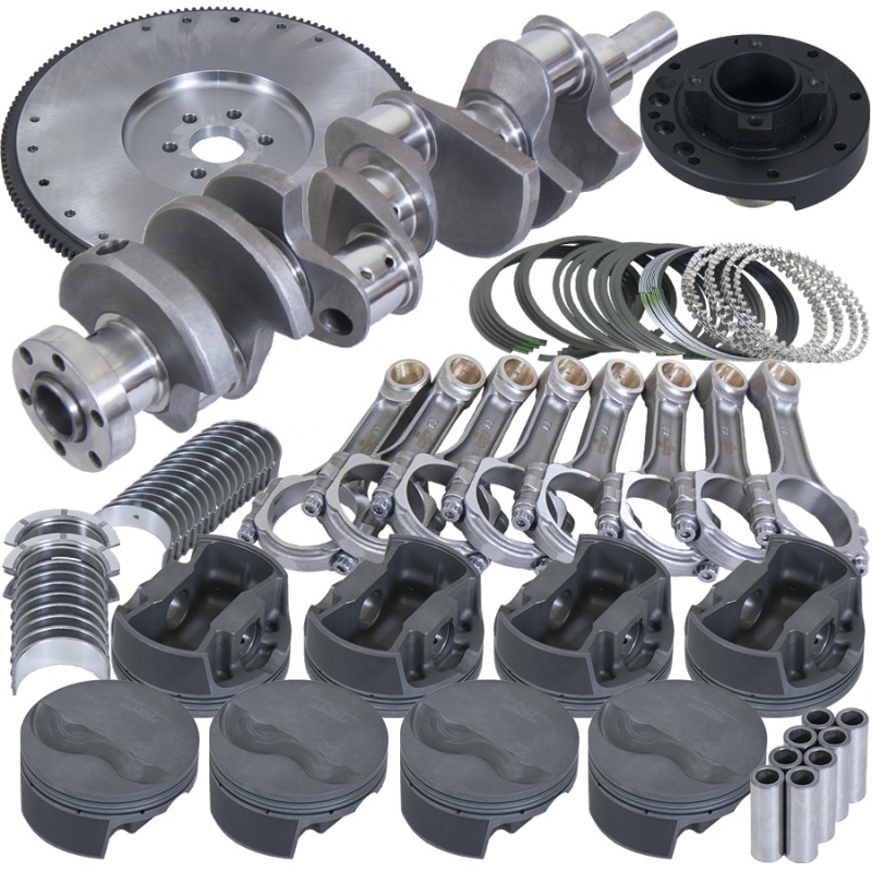 Eagle Ford 302 3.400in Crank 5.400in I-Beam Rods 4.000in Pistons 157 Tooth FW Balanced Assembly
