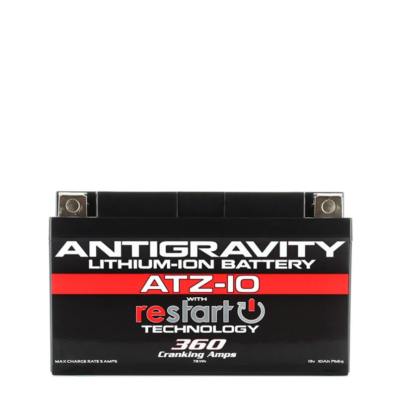 Antigravity YTZ10 Lithium Battery w/Re-Start