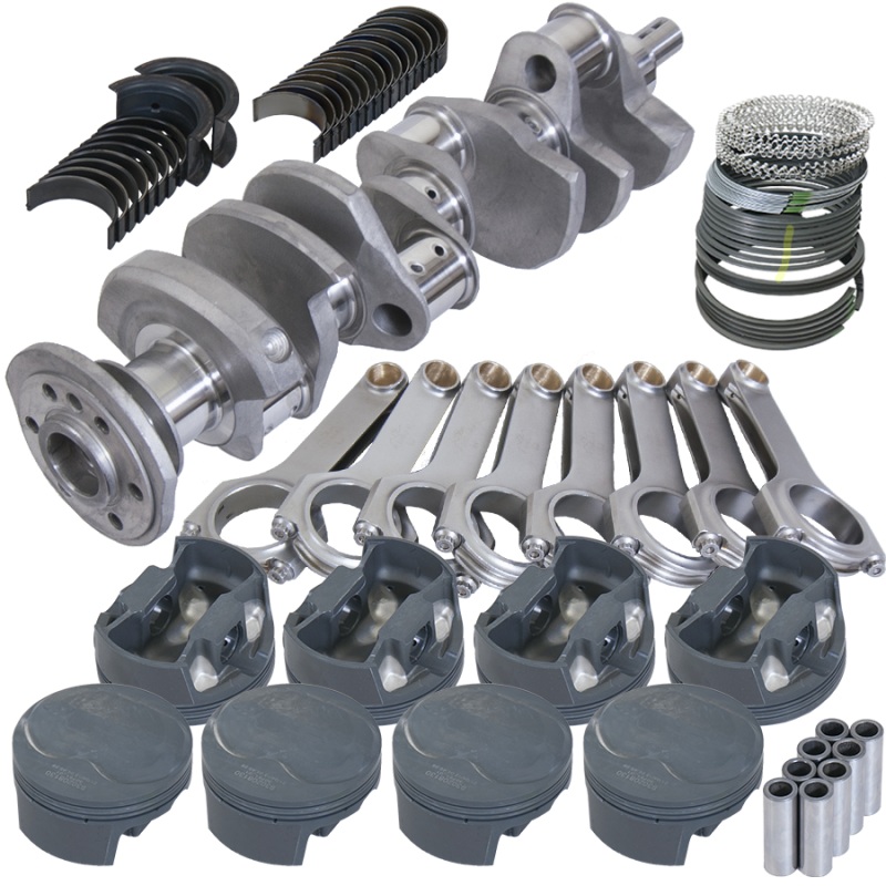 Eagle Chevy 350 3.750in Crank 6.000in H-Beam 11cc Dome 4.040in Pistons Rotating Assembly