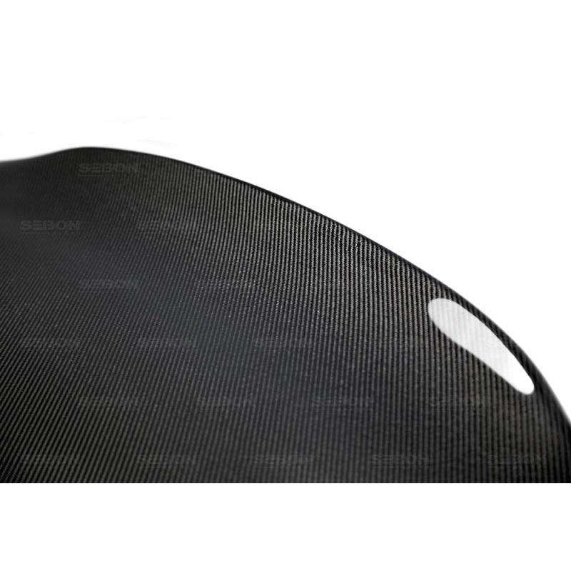 Seibon CSL-Style Carbon Fiber Trunk Lid | 2003-2006 Mitsubishi Lancer Evo 8 & 9 (TL0305MITEVO8-C)