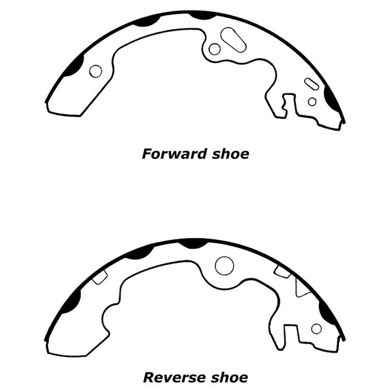 Porterfield Brake Shoes for 2003 FORD FOCUS R/Drum