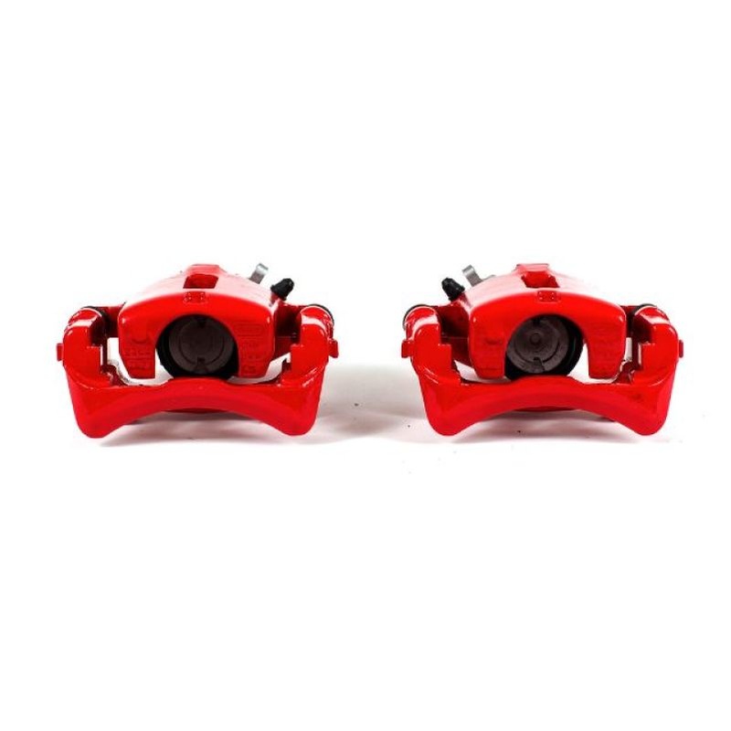 Power Stop 02-05 Ford Thunderbird Rear Red Calipers w/Brackets – Pair