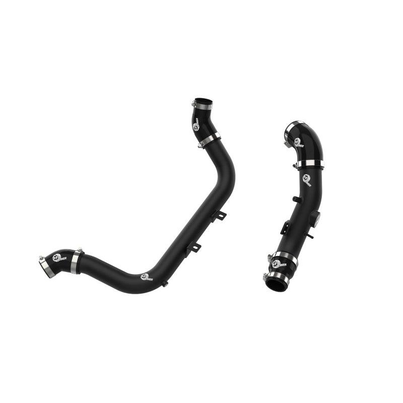 aFe – BladeRunner Aluminum Hot and Cold Charge Pipe Kit Black 17-20 Hyundai Elantra GT L4-1.6L (t)
