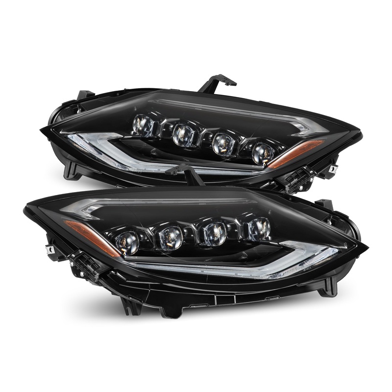 Alpharex NOVA-Series LED Projector Headlights – Alpha Black | 2023-2024 Nissan Z (880494)