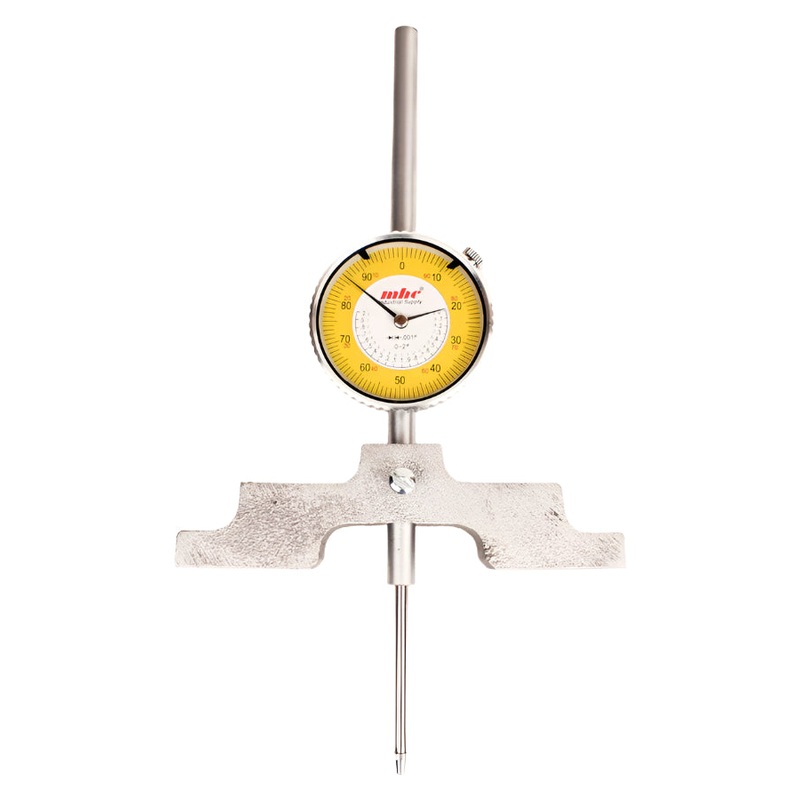 Dial Indicator Gauge 2 inch for Two Cycle with Bridge Bracket