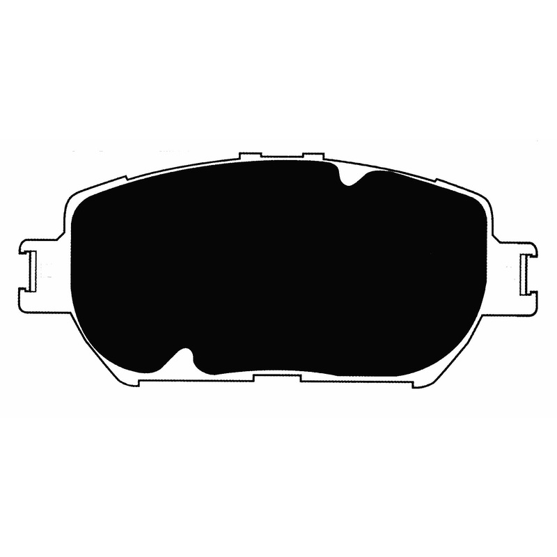 Porterfield Brake Pads for 2006 TOYOTA CAMRY V6 LE Made in Japan