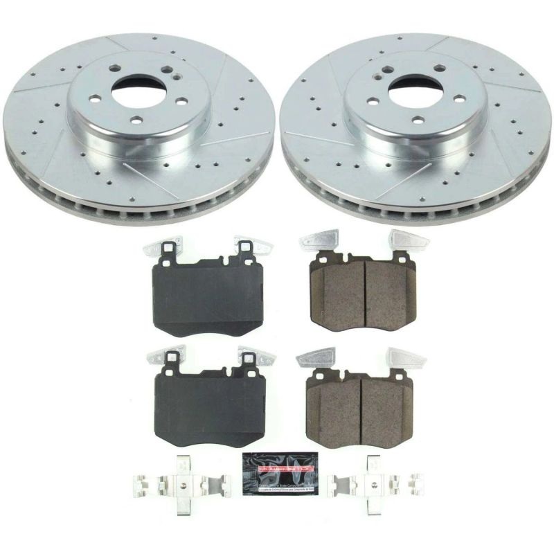 PowerStop Power Stop 2019 Mercedes-Benz GLC300 Front Z23 Evolution Sport Brake Kit