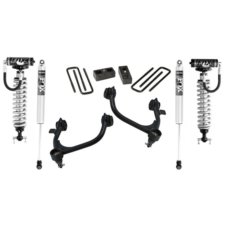 Superlift 19-22 GM Sierra 1500 (Excl AT4 & Trail Boss) 3in Lift Kit w/ Fox Front Coil & 2.0