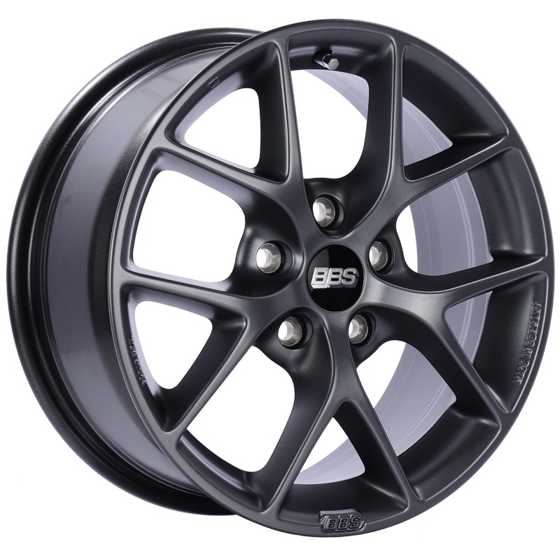 BBS SR 16×7 5×120 ET36 Satin Grey Wheel -82mm PFS/Clip Required