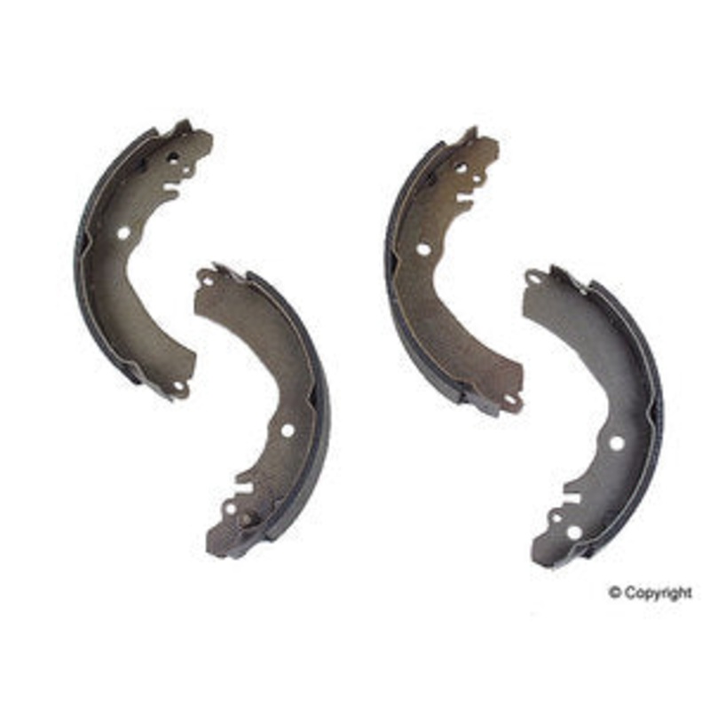 Porterfield Brake Shoes for 2001 MITSUBISHI Mirage 4 Door Rear Drum