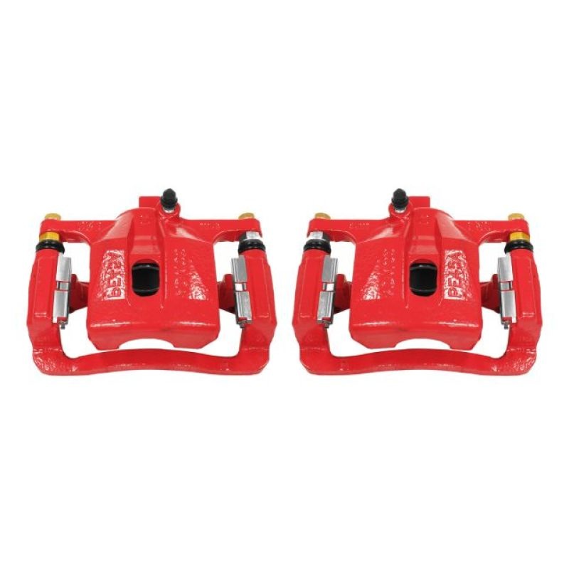 Power Stop 06-10 Hummer H3 Rear Red Calipers w/Brackets – Pair