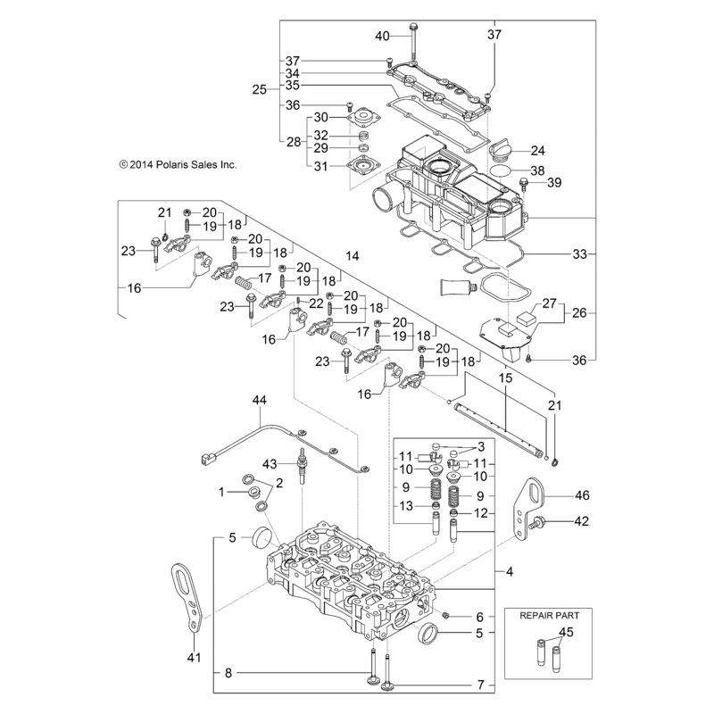 Weld-Bracket,Lift,Blk by Polaris