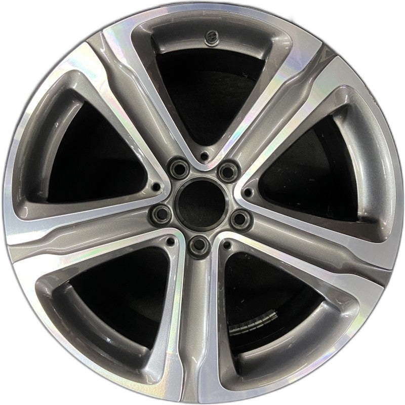 18″ MERCEDES GLC-CLASS 16 253 Type GLC300 18×8 5 spoke straight spokes sales code R31 Original OEM Wheel Rim