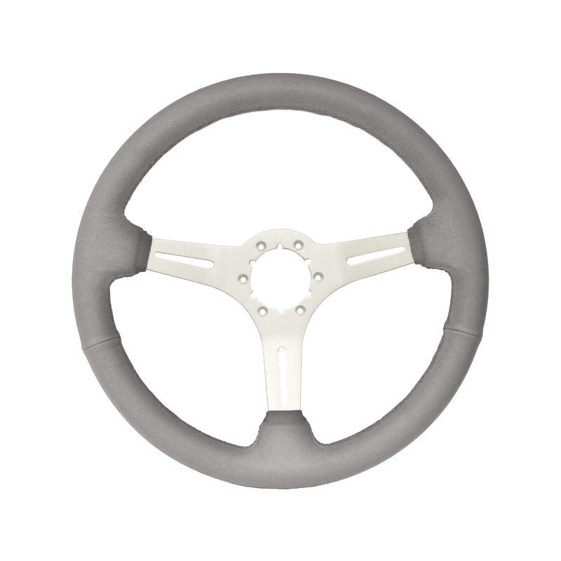 1968-78 Ford Fairlane Steering Wheel Kit | Grey Leather | ST3014GRY
