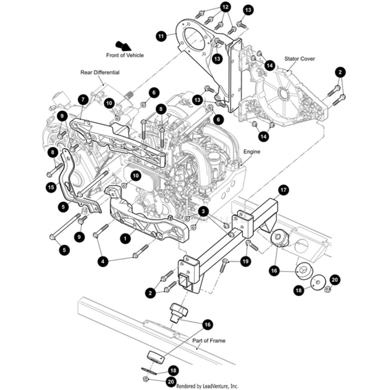 Hex Flange Bolt M10-1.5X80 by Arctic Cat