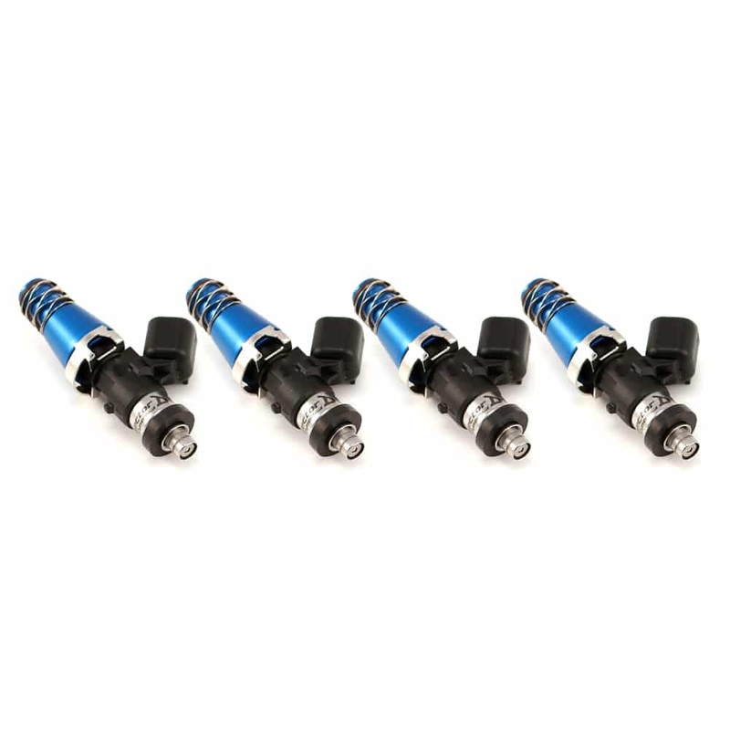 Injector Dynamics ID1700-XDS, for 88-95 Civic / B, D, H, F Series. 11mm (blue) adapters. Set of 4.