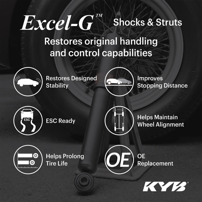 KYB Shocks & Struts Excel-G Front Right Fiat 500/500C 12-13