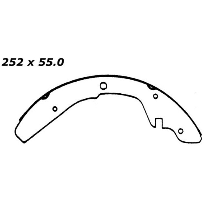 Porterfield Brake Shoes for 1983 VOLKSWAGEN VANAGON