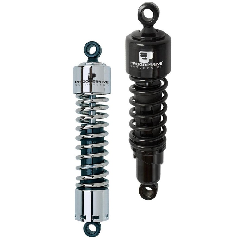 Progressive Harley 412 Series Shocks 13.0in – Black