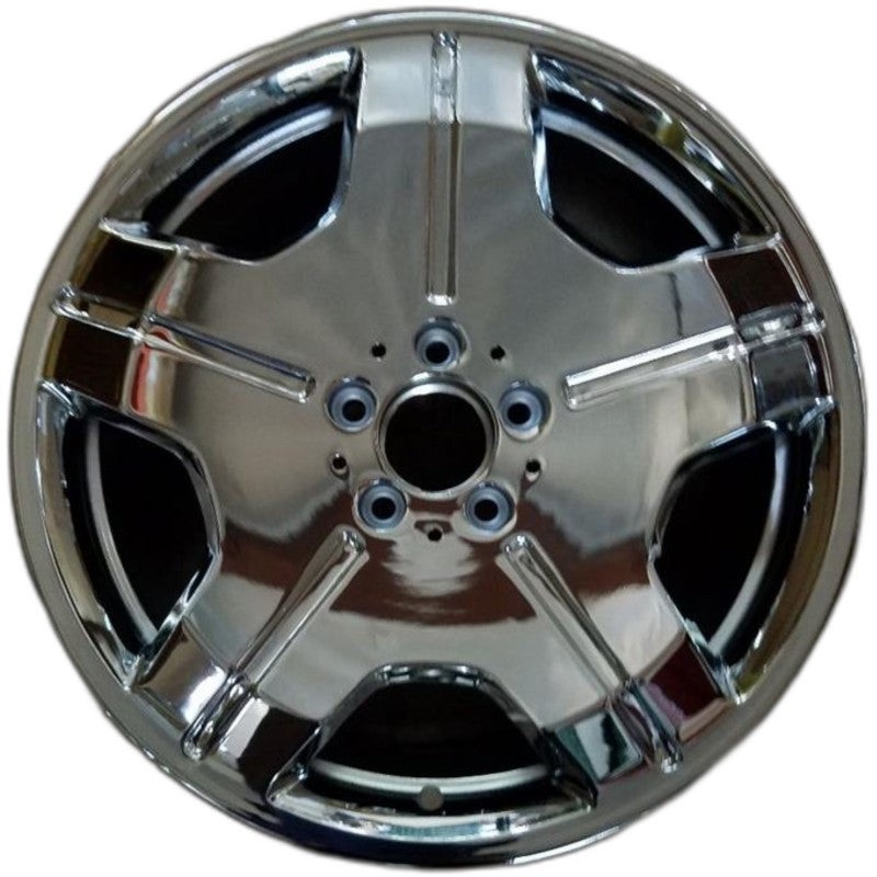 18″ MERCEDES CL-CLASS 07 216 Type; CL600 18×8.5 5 spoke frt w/groove in spokes Original OEM Wheel Rim