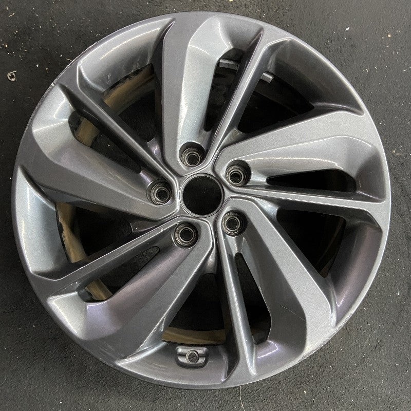 18″ NIRO 17-18 18×7.5 5 split spoke alloy gray Original OEM Wheel Rim