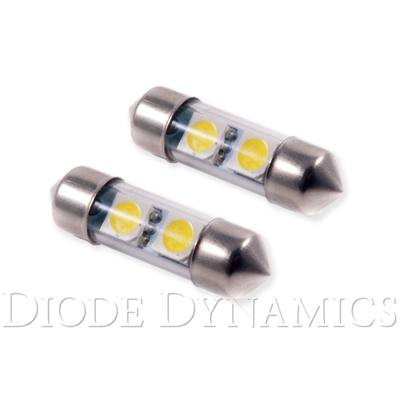 31mm SMF2 LED Bulb Red Pair Diode Dynamics