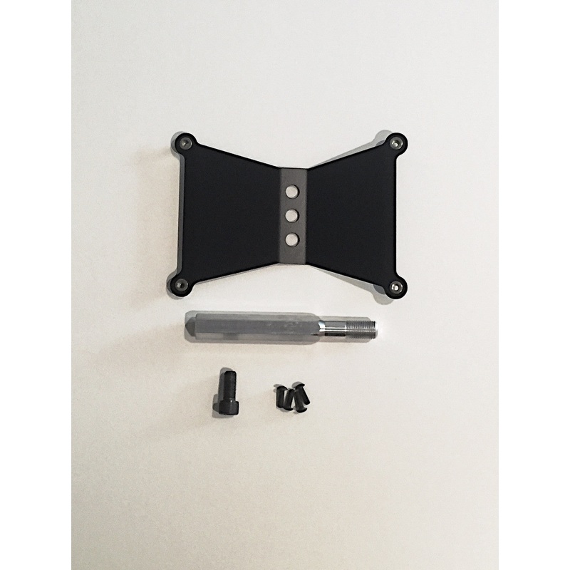 DARKSIDE Front Tow Hook License Plate Mount 2013-2016 Maserati Ghibli